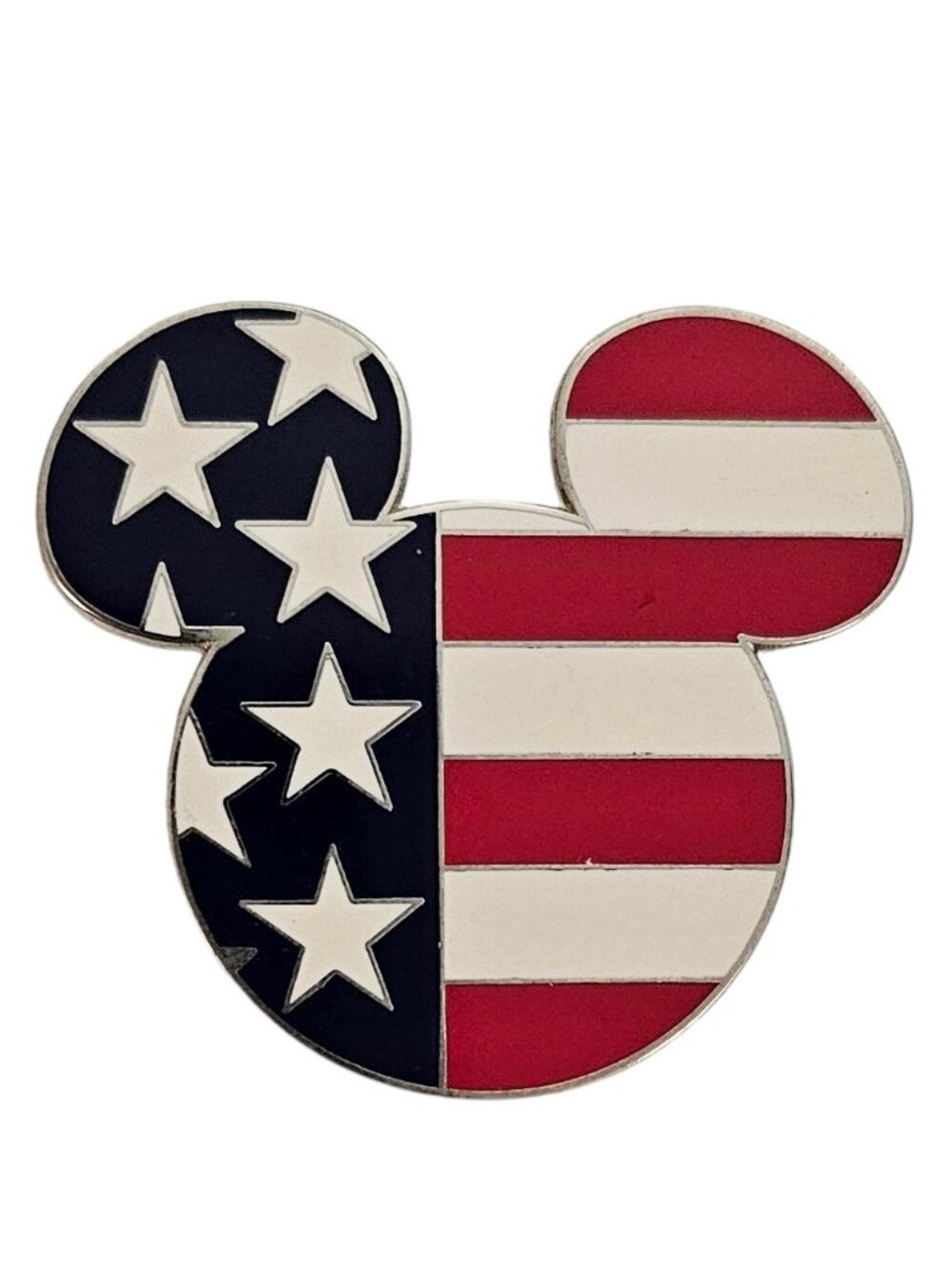Mickey Stars American Flag Stripes And Stars 2002 Disney Pin,  L629